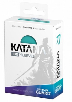Ultimate Guard Katana Standard Size Turquoise Sleeves Pack