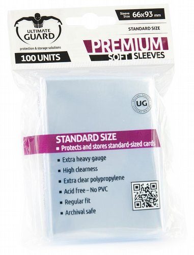 Ultimate Guard Standard Size Premium Soft Sleeves Pack