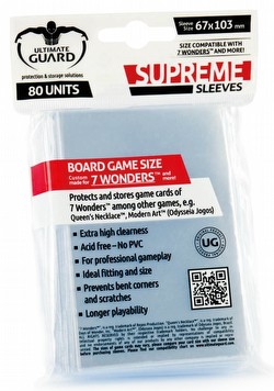 Ultimate Guard Supreme 7 Wonders Board Game Sleeves Case