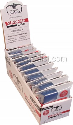 Ultimate Guard Supreme Standard Size Blue Sleeves Case [5 boxes]