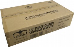 Ultimate Guard Supreme Standard Size Matte Red Sleeves Case [5 boxes]