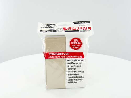 Ultimate Guard Supreme Standard Size Sand Sleeves Pack