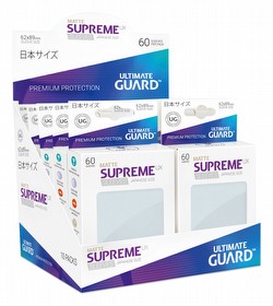 Ultimate Guard Supreme UX Japanese/Yu-Gi-Oh Size Matte Frosted Sleeves Box [10 packs]