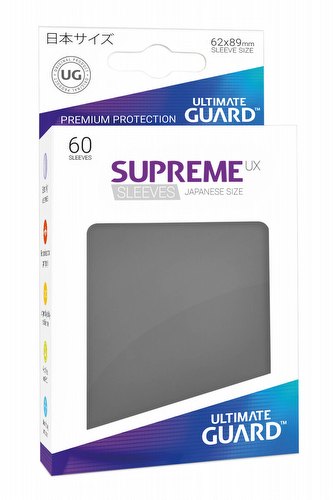 Ultimate Guard Supreme UX Standard Size Dark Grey Sleeves Pack
