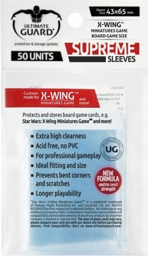 Ultimate Guard Supreme X-Wing Game Sleeves Pack