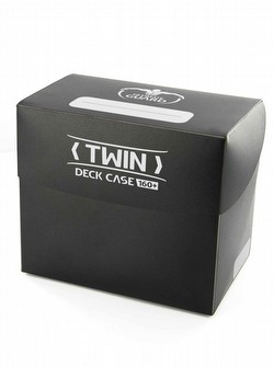 Ultimate Guard Black Twin Deck Case 160+ [10 deck cases]