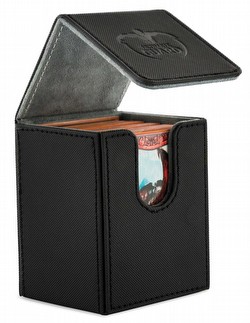 Ultimate Guard Xenoskin Black Flip Deck Case 100+
