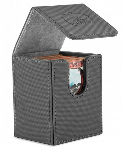Ultimate Guard Xenoskin Grey Flip Deck Case 100+ Carton [12 deck cases]