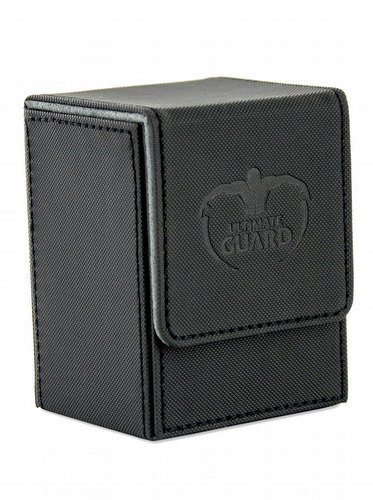 Ultimate Guard Xenoskin Black Flip Deck Case 80+ Carton [12 deck cases]