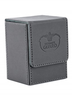 Ultimate Guard Xenoskin Grey Flip Deck Case 80+
