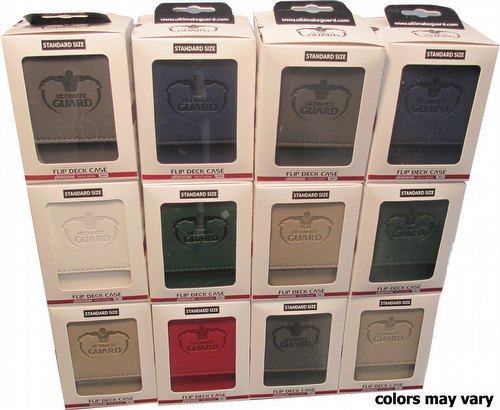 Ultimate Guard Xenoskin Mixed Colors Flip Deck Case 80+ Carton [12 deck cases]