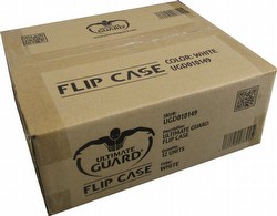 Ultimate Guard Xenoskin White Flip Deck Case 80+ Carton [12 deck cases]