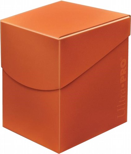 Ultra Pro Pro 100+ Eclipse Pumpkin Orange Deck Box