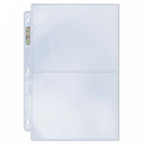 Ultra Pro 2-pocket Plastic Pages Box [100 pages]