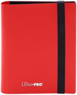 Ultra Pro 2-Pocket Pro Eclipse Binder - Apple Red