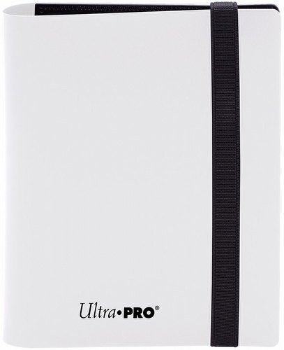 Ultra Pro 2-Pocket Pro Eclipse Binder - Arctic White