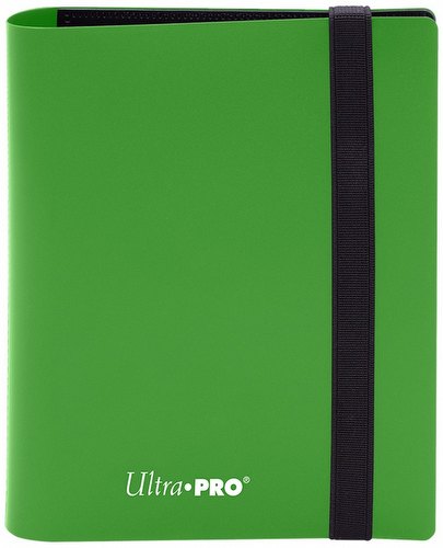 Ultra Pro 2-Pocket Pro Eclipse Binder - Lime Green