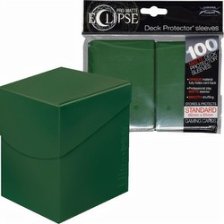 Ultra Pro Pro-Matte Eclipse Jet Black Combo [One sleeves pack and one Pro 100+ deck box]