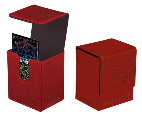 Ultra Pro Force of Will Premium Flip Deck Box [Red]