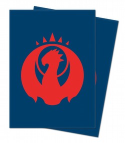 Ultra Pro Standard Size Chrome Fusion Sleeves - Magic: Guilds of Ravnica Izzet League Pack