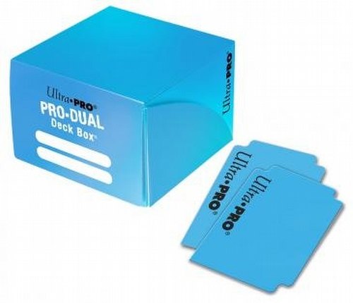 Ultra Pro Pro-Dual Light Blue Deck Box