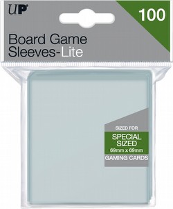 Ultra Pro Lite Square Board Game Sleeves Case [69mm x 69mm/5 boxes]