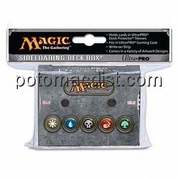 Ultra Pro Deck Box - Magic: The Gathering Mana 3 All Symbols Side Load with Dual Life Counter