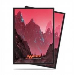 Ultra Pro Standard Size Deck Protectors - Mana 5 Mountain Pack