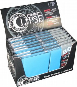 Ultra Pro Pro-Matte Eclipse Standard Size Deck Protectors Box - Light Blue [80 sleeves/pack]