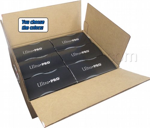 Ultra Pro Pro-Matte Eclipse Chroma Fusion Standard Size Deck Protectors Case [Mixed Colors/6 boxes]