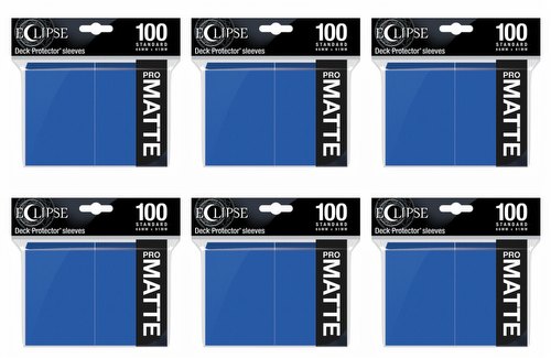 Ultra Pro Pro-Matte Eclipse Standard Size Deck Protectors Box - Pacific Blue