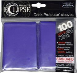 Ultra Pro Pro-Matte Eclipse Chroma Fusion Standard Size Deck Protectors Pack - Royal Purple