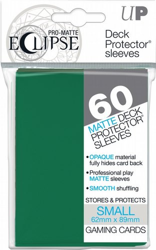 Ultra Pro Pro-Matte Eclipse Chroma Fusion Small/Yu-Gi-Oh Size Deck Protectors Pack - Forest Green