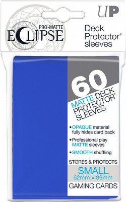 Ultra Pro Pro-Matte Eclipse Chroma Fusion Small/Yu-Gi-Oh Size Deck Protectors Pack - Pacific Blue