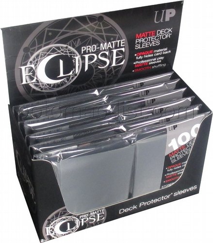 Ultra Pro Std Dp Pro Matte Eclipse Smoke Grey Box 39 Potomac Distribution