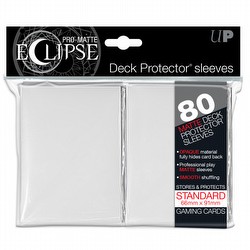 Ultra Pro Pro-Matte Eclipse Standard Size Deck Protectors Pack - White