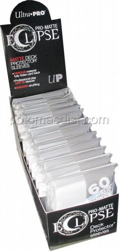 Ultra Pro Pro-Matte Eclipse Small/Yu-Gi-Oh Size Deck Protectors Box - White