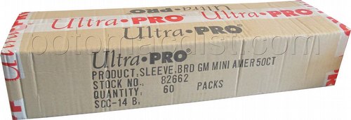 Ultra Pro Mini American Board Game Sleeves Case [41mm x 63mm/5 boxes]