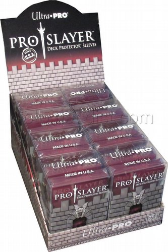 Ultra Pro Standard Size Deck Protectors Box - Pro Slayer Black Cherry