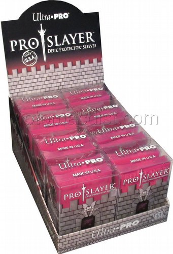 Ultra Pro Standard Size Deck Protectors Box - Pro Slayer Hot Pink