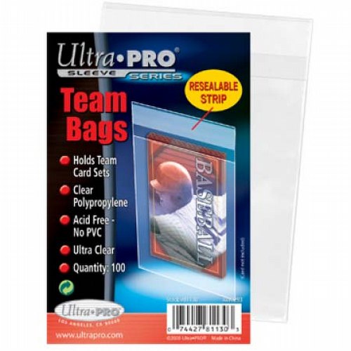 Ultra Pro Resealable Team Bags [2 packs]