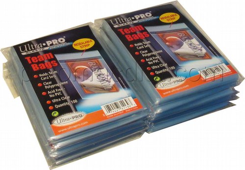 Ultra Pro Resealable Team Bags [10 packs]