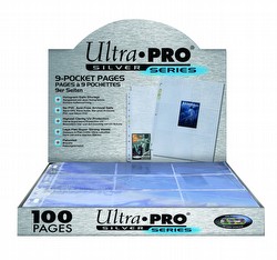 Ultra Pro Silver Series 9-Pocket Pages Box [100 pages]