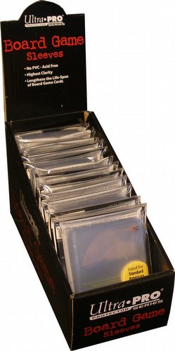 Ultra Pro Standard American Board Game Sleeves Box [56mm x 87mm]