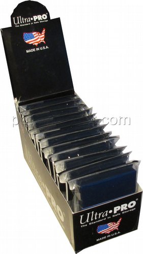 Ultra Pro Standard Size Deck Protectors Box - Metallic Sapphire