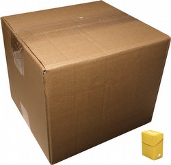 Ultra Pro Yellow Deck Box Case [30 deck boxes]