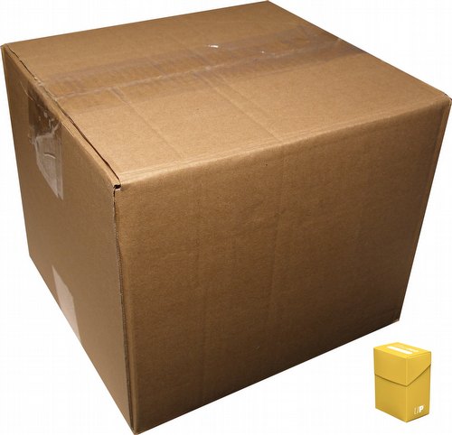 Ultra Pro Yellow Deck Box Case [30 deck boxes]