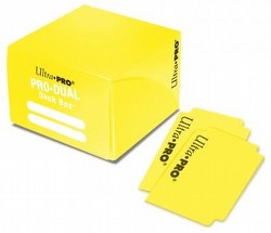 Ultra Pro Pro-Dual Yellow Deck Box