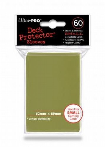 Ultra Pro Small Size Deck Protectors Pack - Metallic Gold