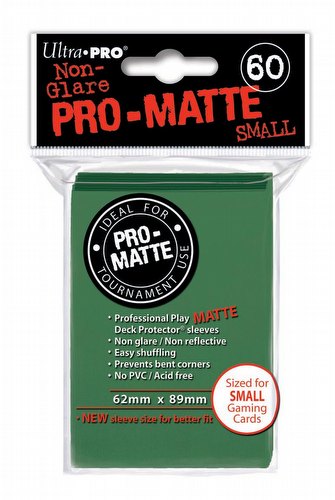 Ultra Pro Pro-Matte Small Size Deck Protectors Pack - Green
